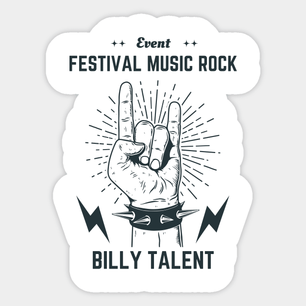 Billy Talent Sticker by beha32